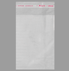 Пакетики с клеевым слоем, прозрачный 10 х 14/4 см, 100 шт Изображение Пакетики с клеевым слоем, прозрачный 10 х 14/4 см, 100 шт